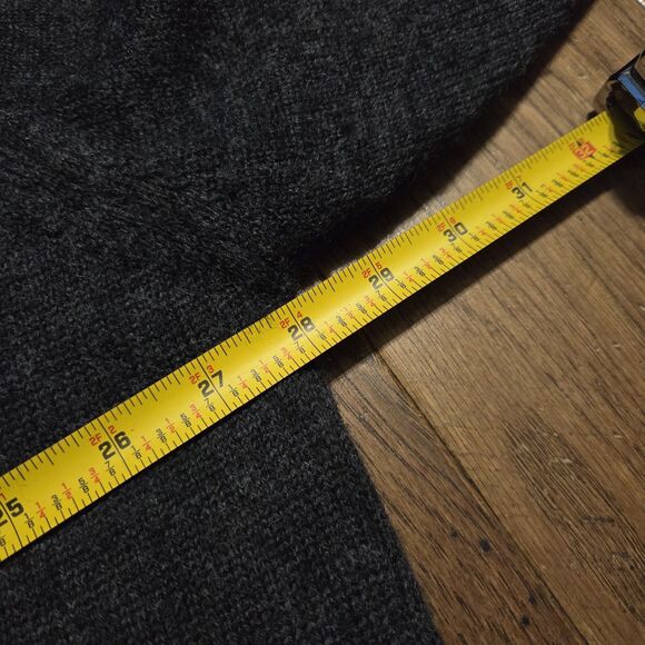 Cabela's Sweater Mens 2XL Blue Windshear Wool Lined Elbow Patches Windproof XXL - Picture 7 of 8